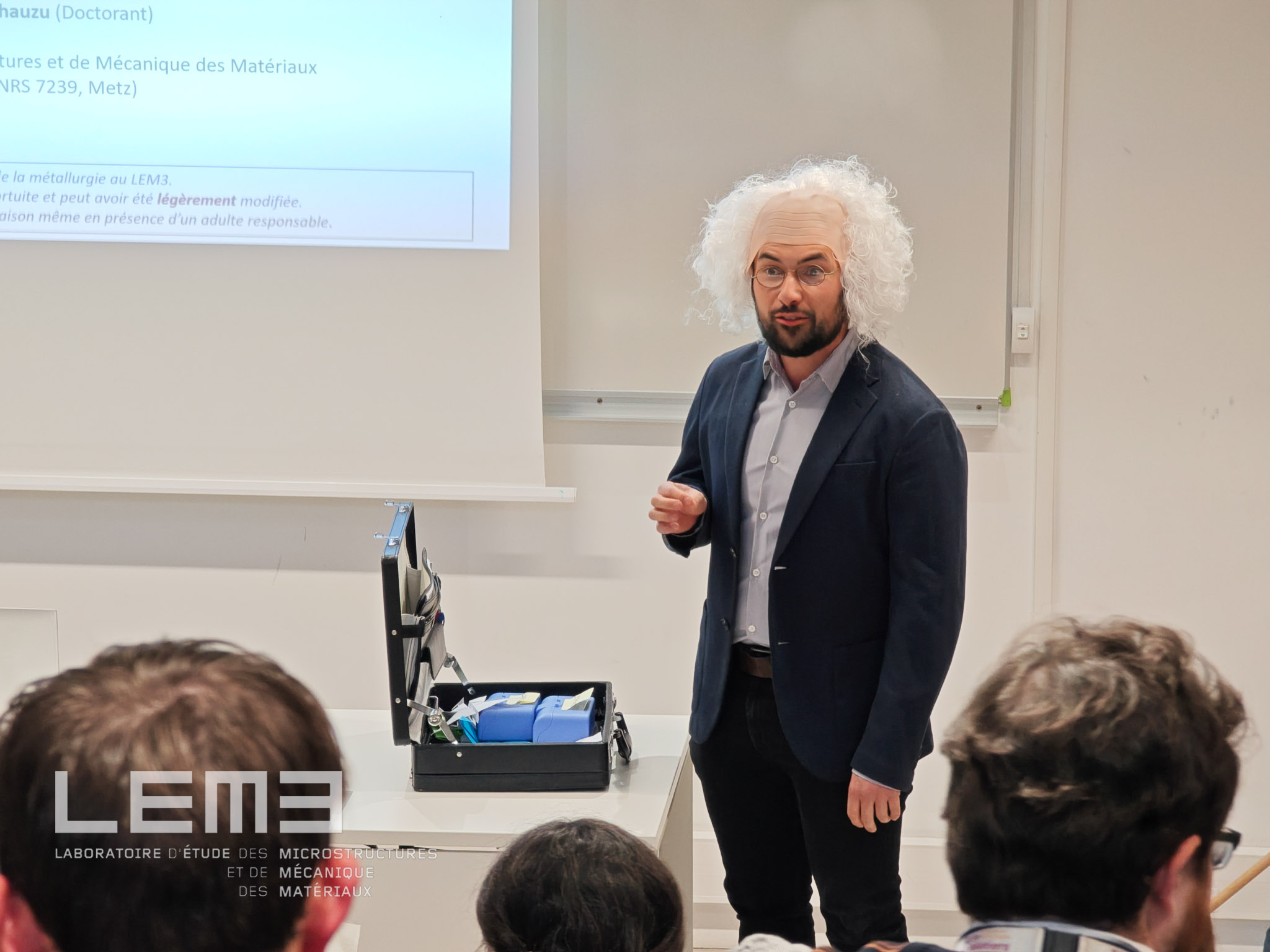 Conférence déjantée sur les matériaux sur le campus Arts et Métiers de Metz