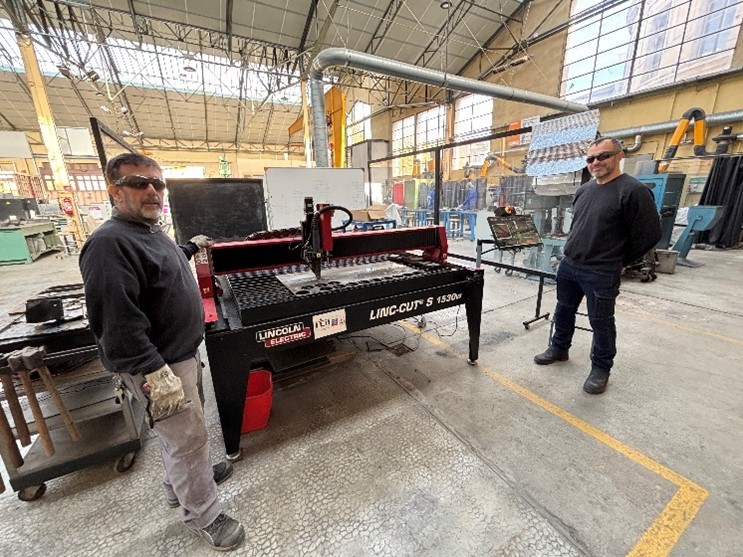 Machine de découpe plasma