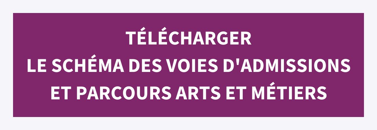 CTA - Schéma voies et Parcours Bachelor de Technologie Arts et Métiers